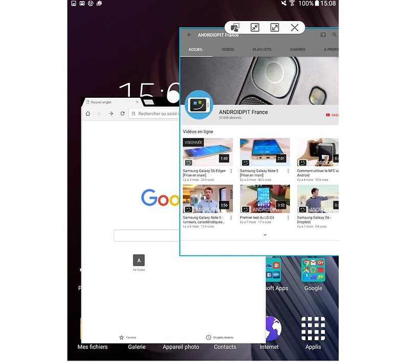 galaxy tab a dimensions ecran