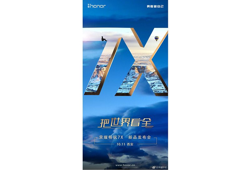 honor 7x teaser