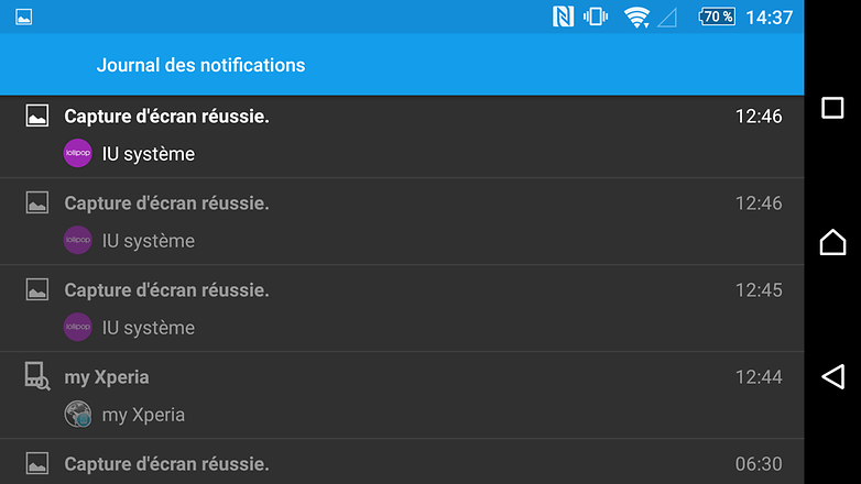 journal notifications 2