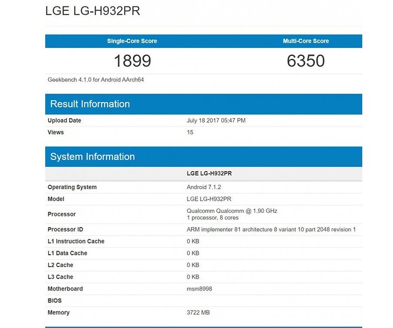 lgv30 geekbench