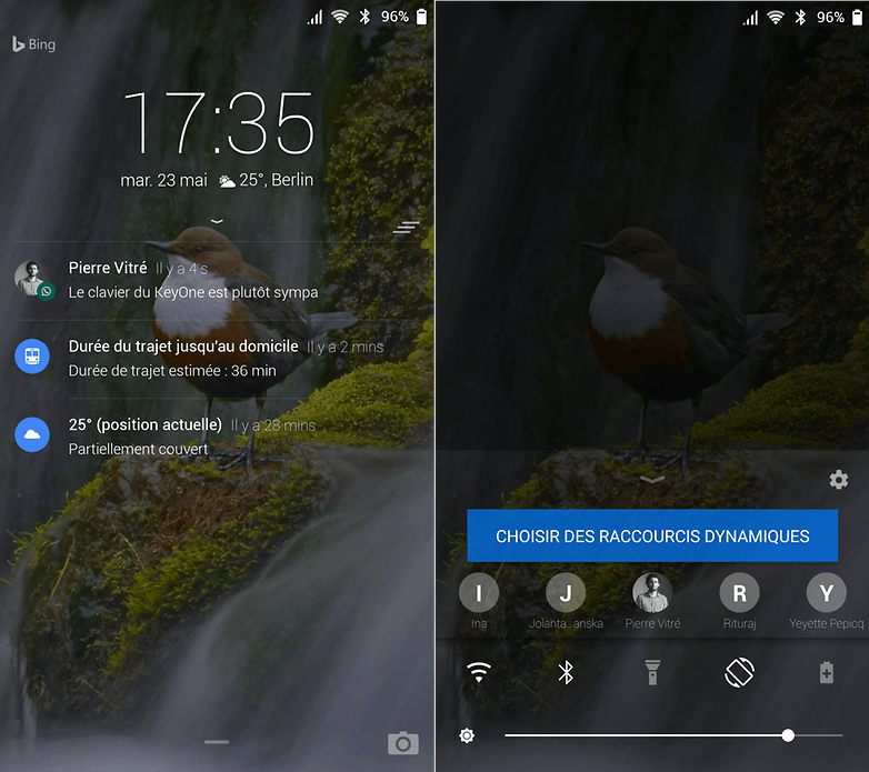 microsoft next lock screen