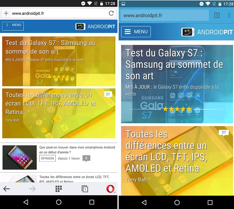 opera vs chrome