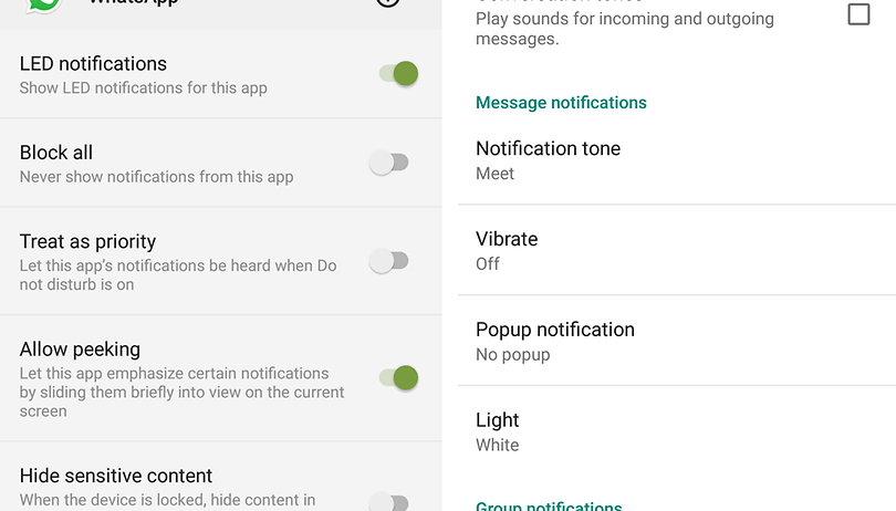 Symboles de notification d’application datant