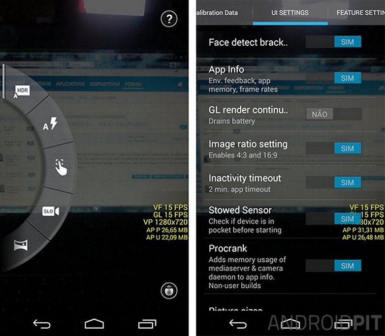 Camera moto g configuracoes avancadas android w628