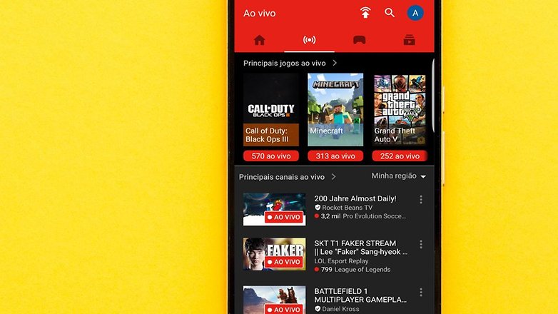 YouTube Gaming 1