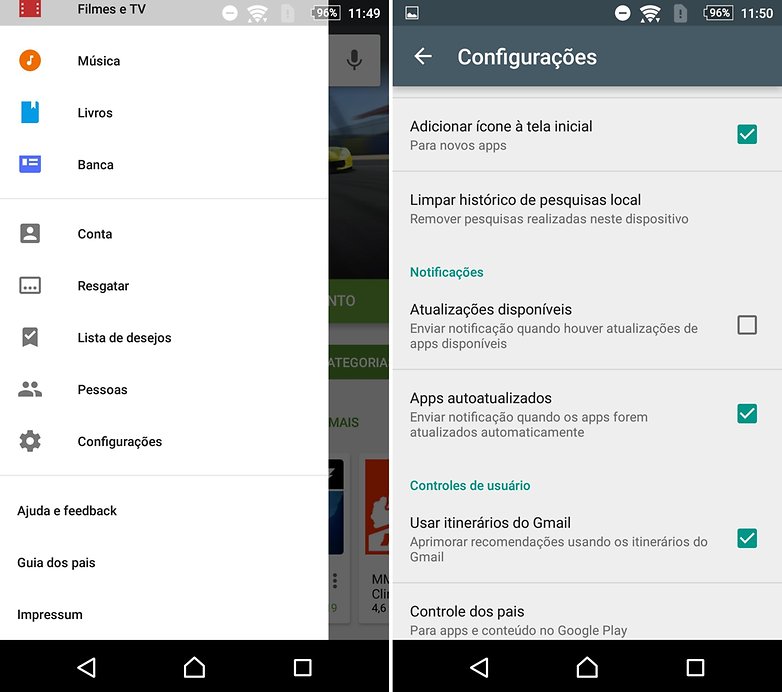 androidpit play store notificacao