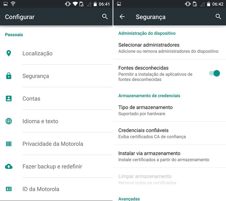 seguranca moto g