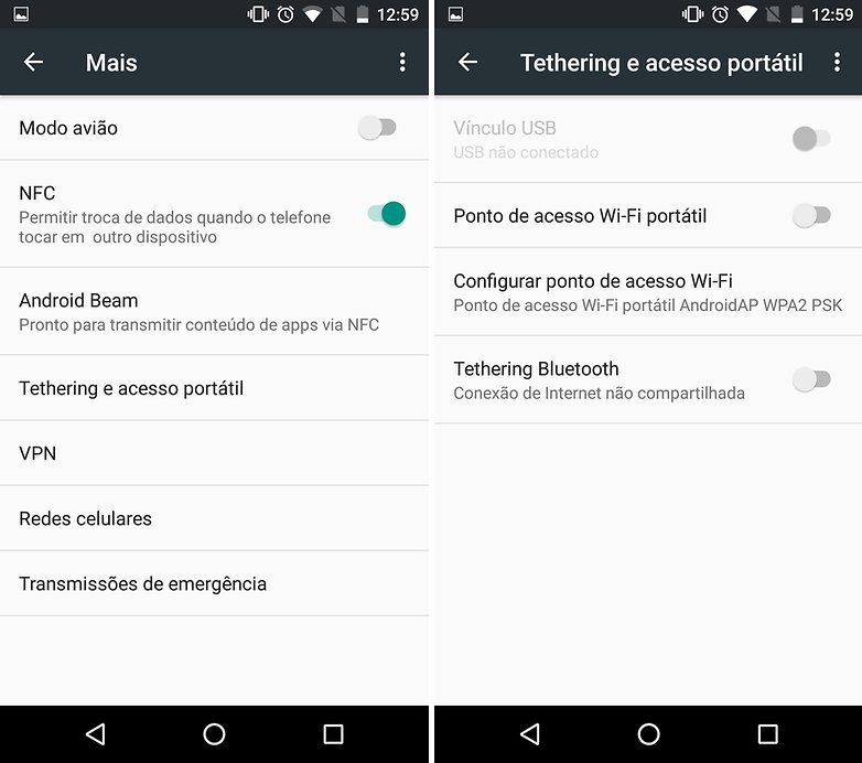 tethering