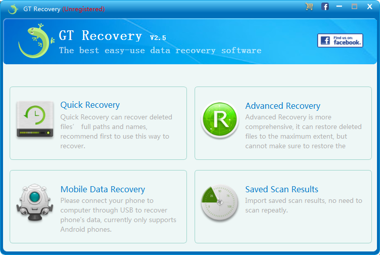 gt recovery for android on pc doesnt recover sms