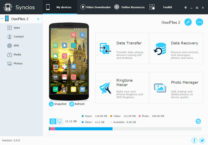 Oneplus 2 file transfer