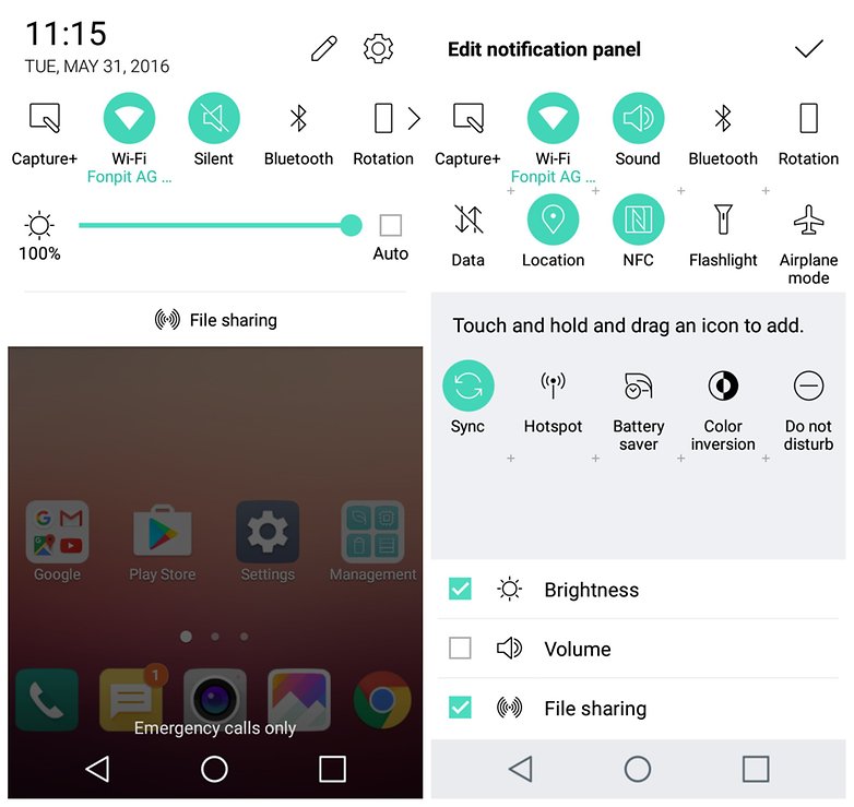 lg x screen 2