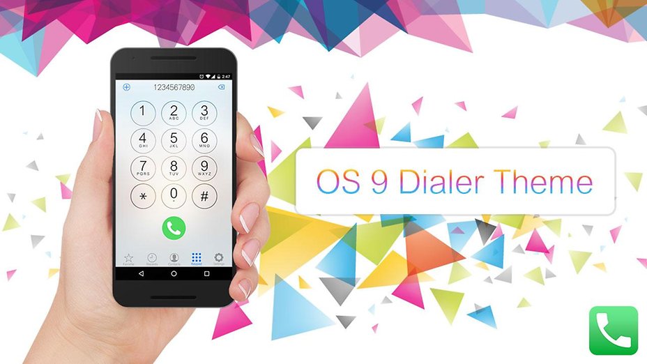 Free app Convert Android to IOS-OS9 Full Screen Caller ...