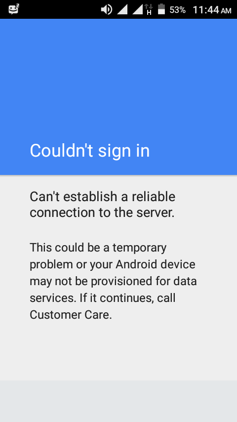 cant sign into google my business app