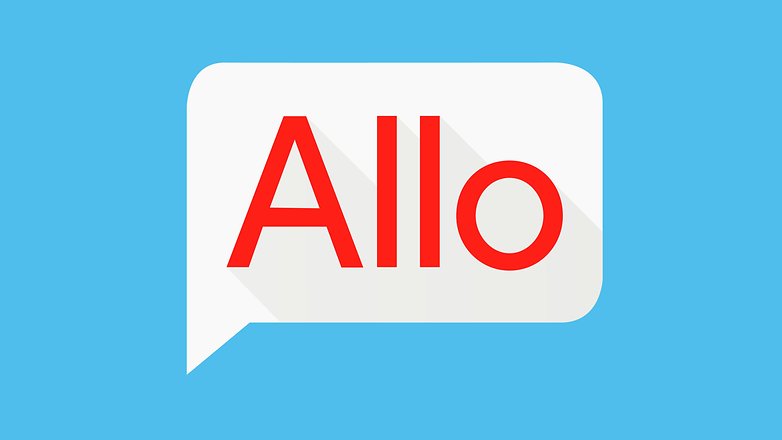 Google allo logo blue