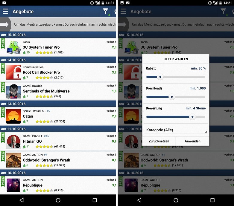 ANDROIDPIT app deals appzapp