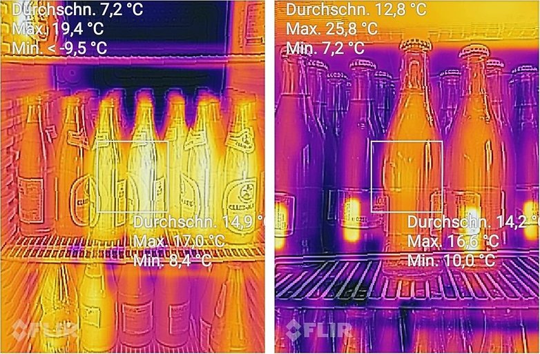 ANDROIDPIT cat s60 thermal bottles