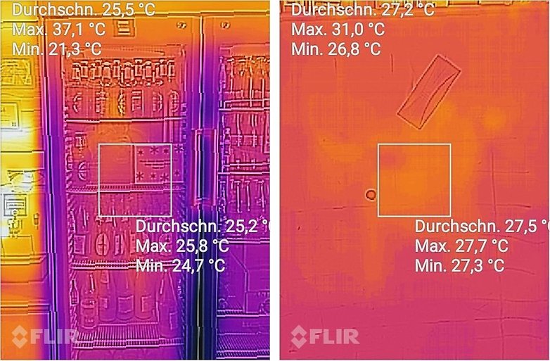 ANDROIDPIT cat s60 thermal reflections