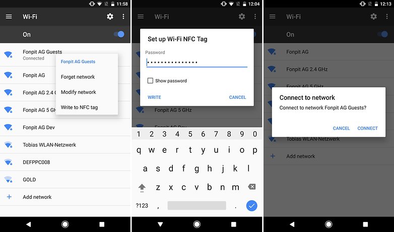 ANDROIDPIT nfc wifi connection
