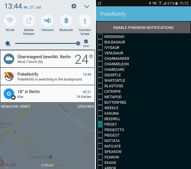 ANDROIDPIT pokemon go detector scanner notify