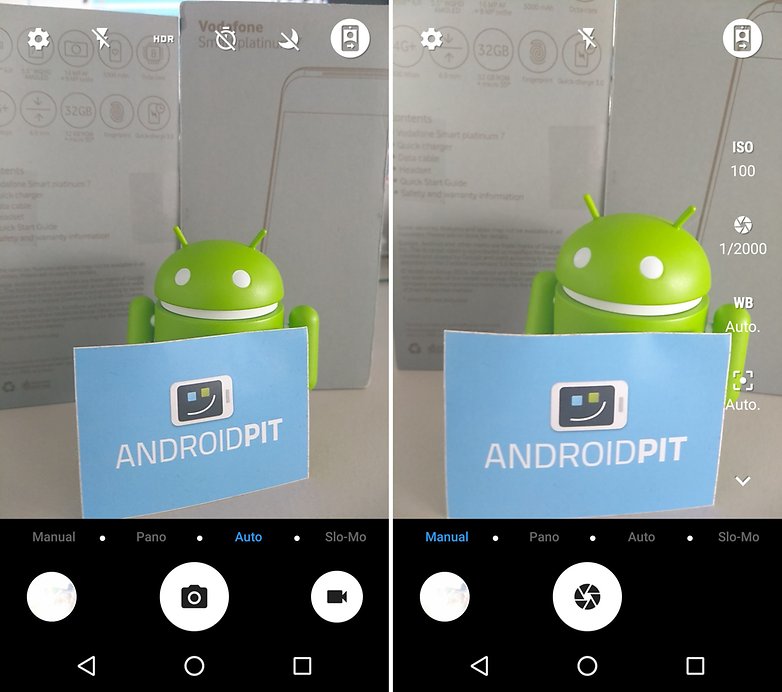 ANDROIDPIT smart platinum 7 camera