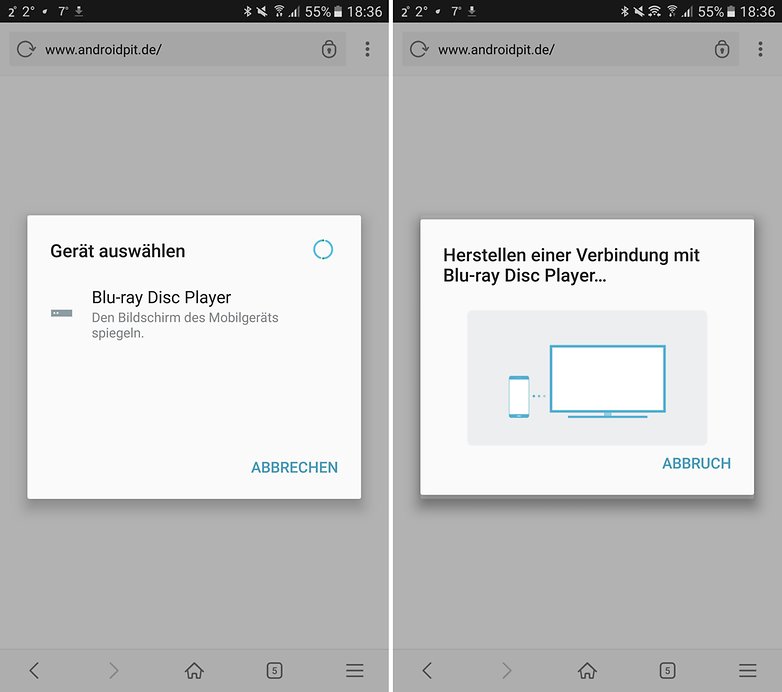 ANDROIDPIT smartphone fernseher