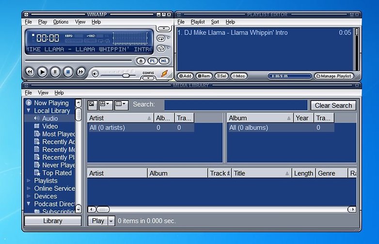 WinAmp.