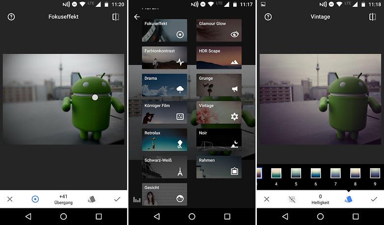 Snapseed (Android and IOS). Edit на андроид