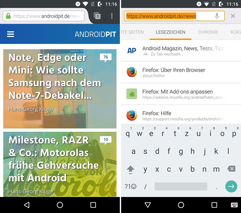 AndroidPIT browser firefox