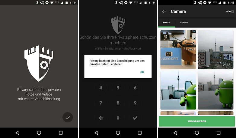 AndroidPIT privary