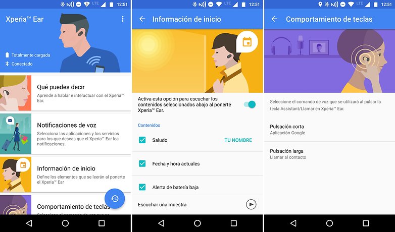 AndroidPIT xperia ear app es