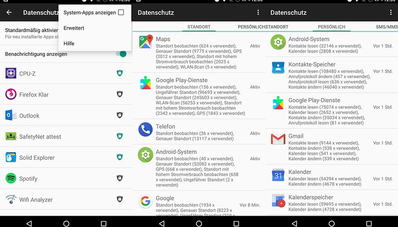 App-Berechtigungen unter Android 6 einschränken