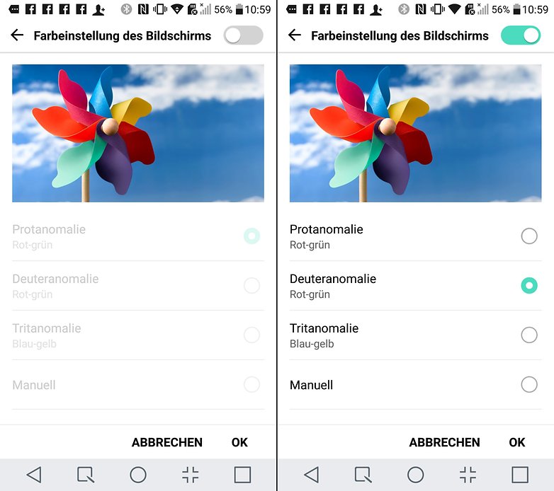 farbeinstellungen