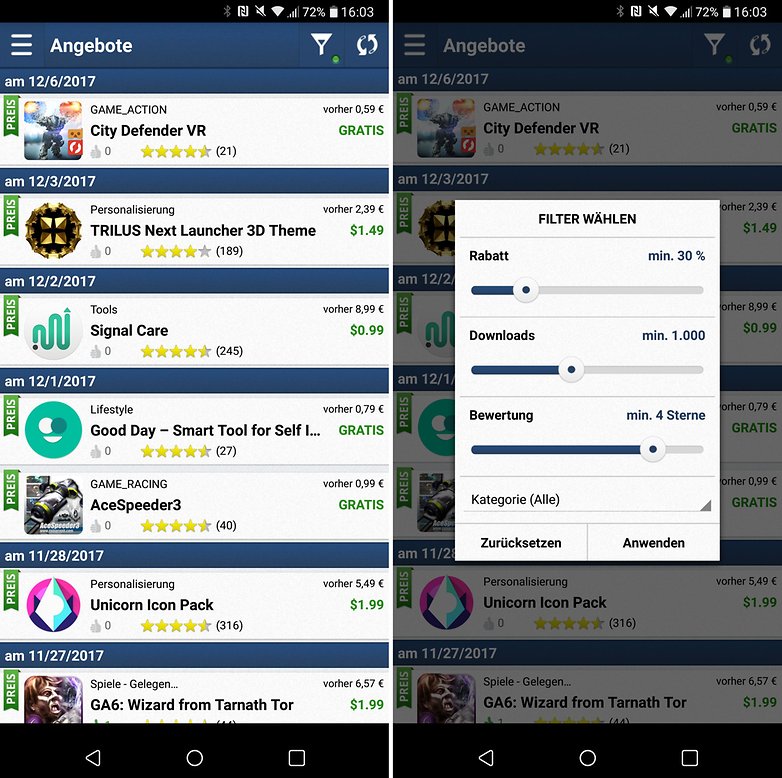 google play deals appzapp