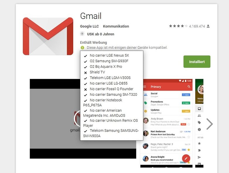 google play store geraete entfernen 1