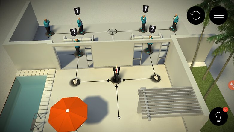 hitman go level screenshot