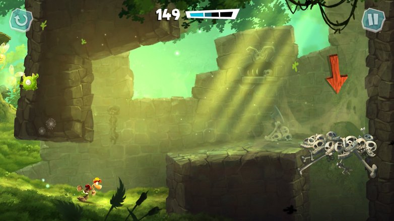 jump n run rayman adventures