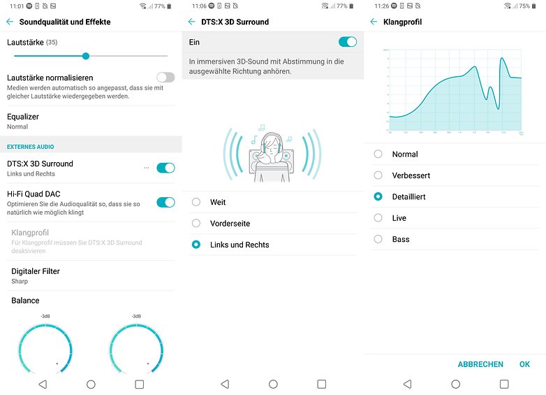 lg g7 tipps sound
