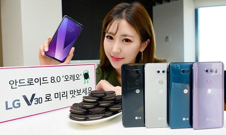 lg v30 oreo update