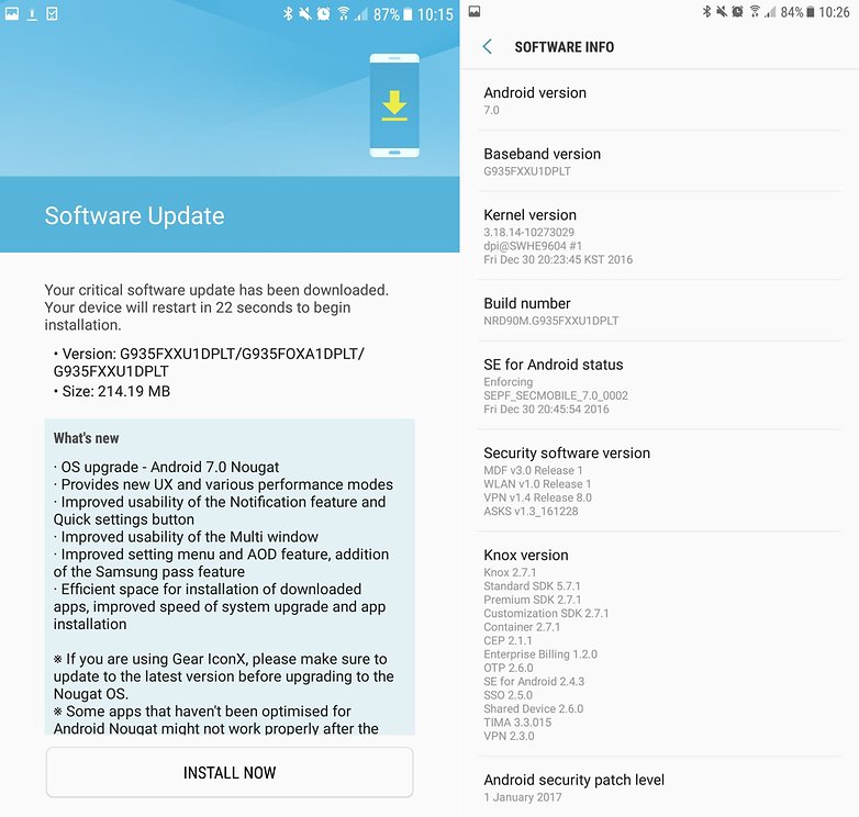 nougat s7 edge official 2