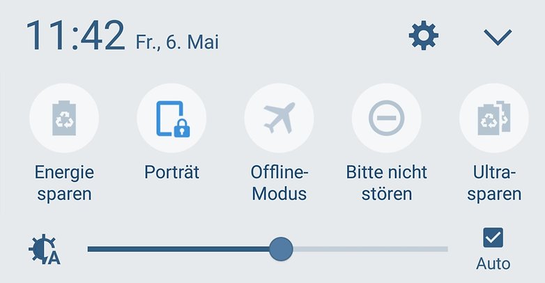 quick settings airplane offline