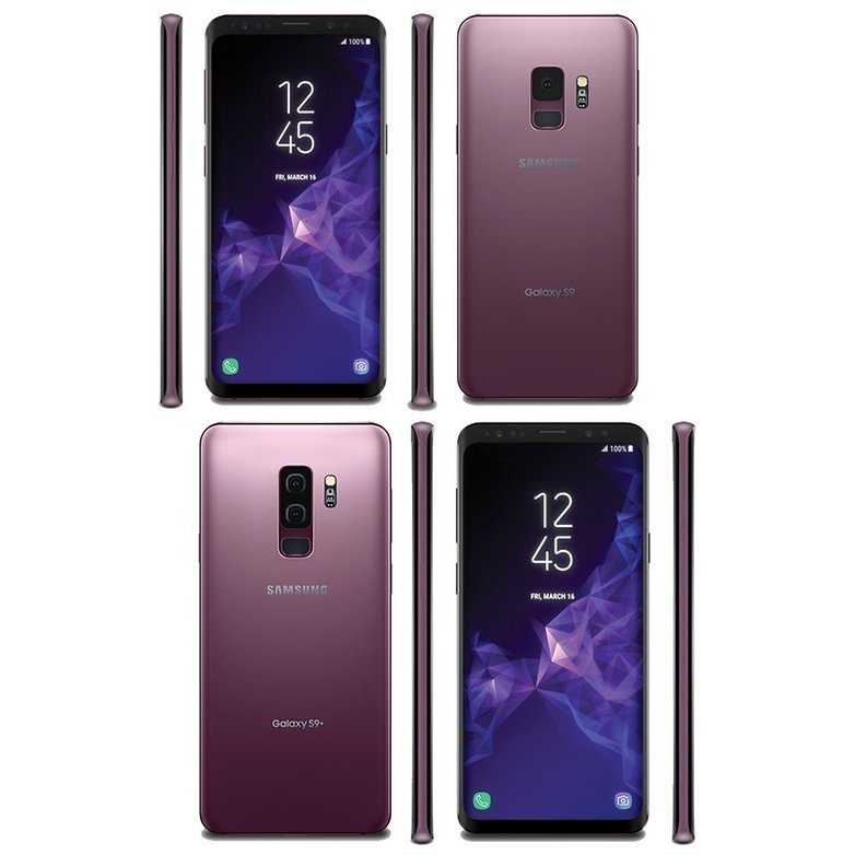 samsung galaxy s9 s9 plus evleaks