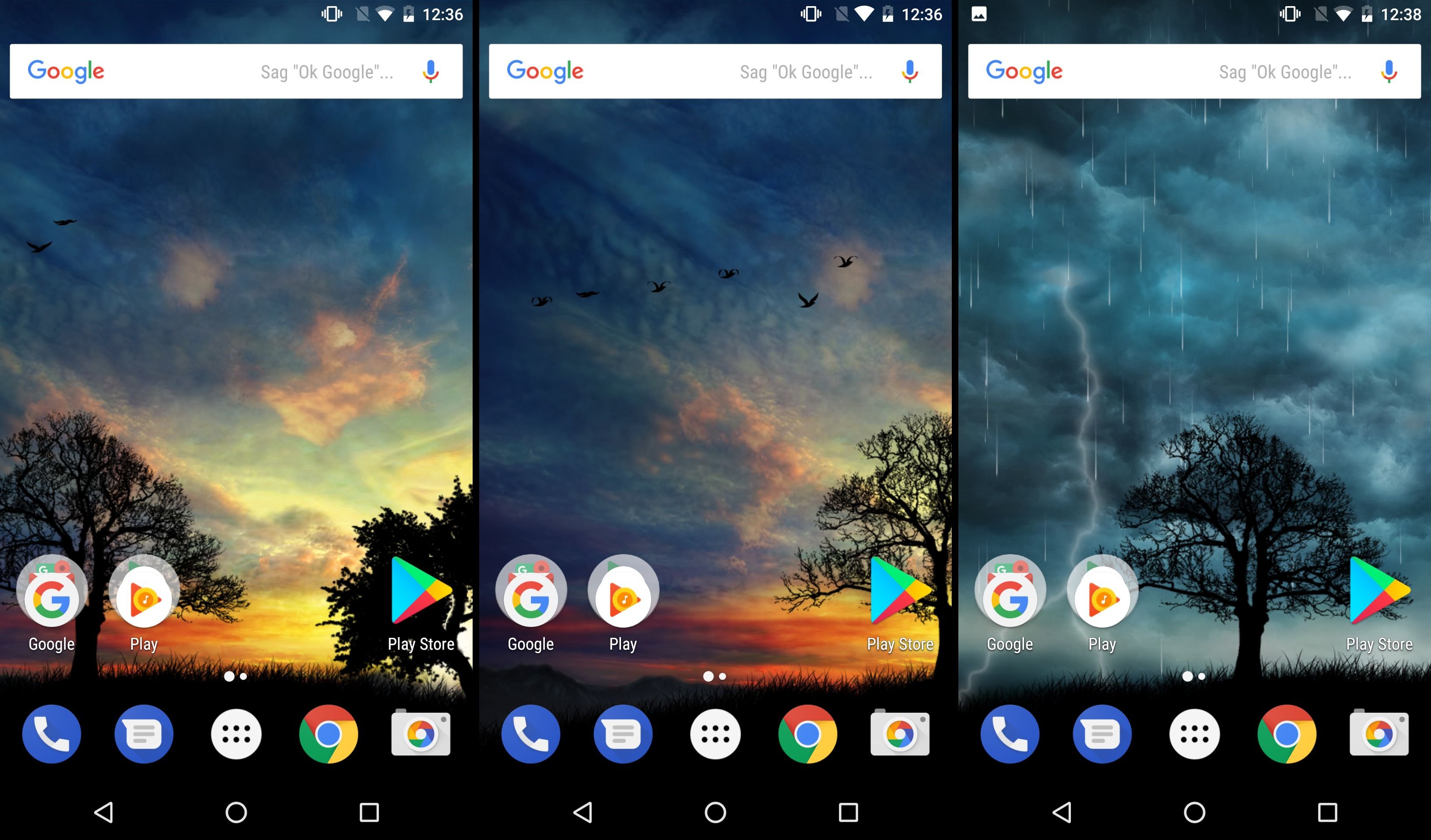 Hintergrundbilder in Android: Wallpaper
