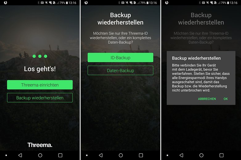 threema backup wiederherstellen 2