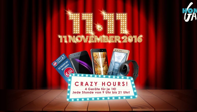 Honor Crazy Hours: Vier Geräte für 1 Euro