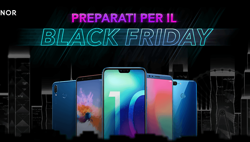 Honor prepara il suo Black Friday: ecco gli smartphone in offerta