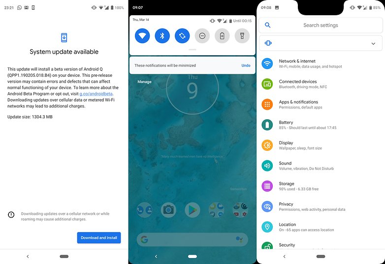 Android Q 1