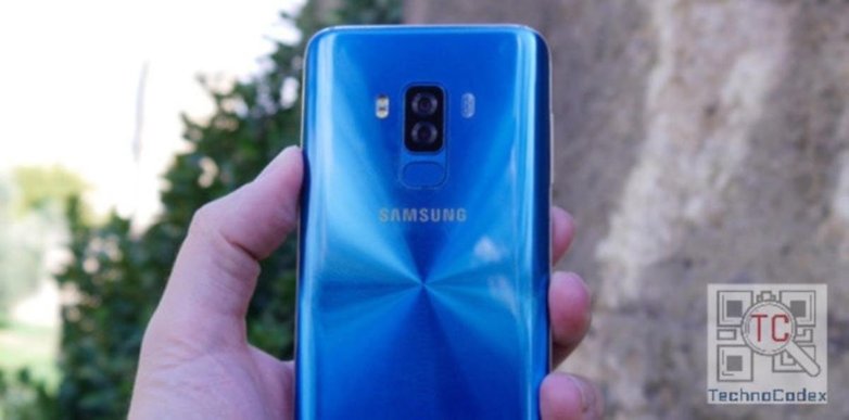 Galaxy S9 back bspline