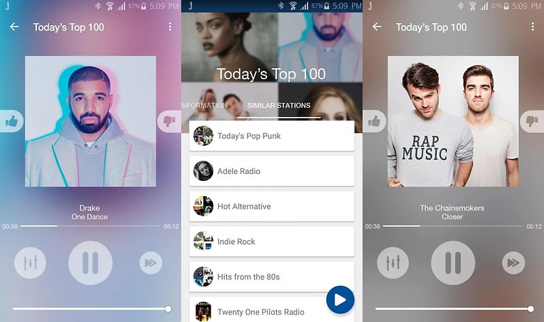 Jango radio app