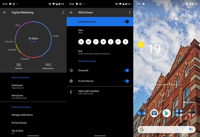 android q digital wellbeing
