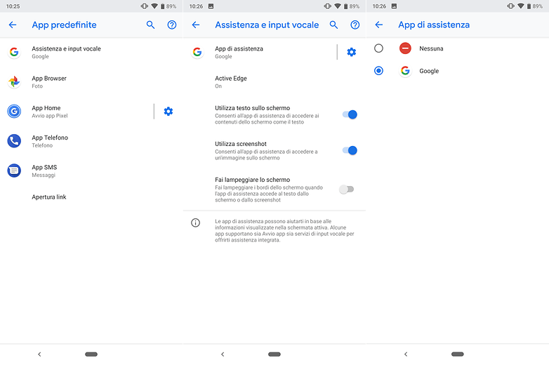 disable assistant